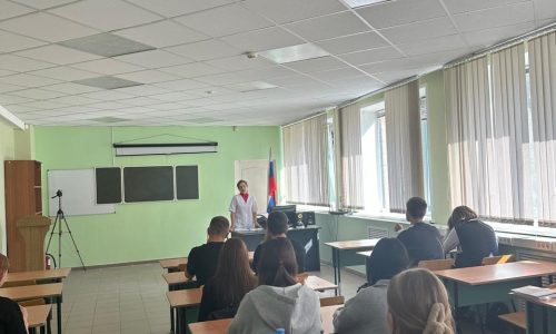 Беседа со студентами: ОРВИ, грипп, пневмония — осложнения, профилактика, вакцинация