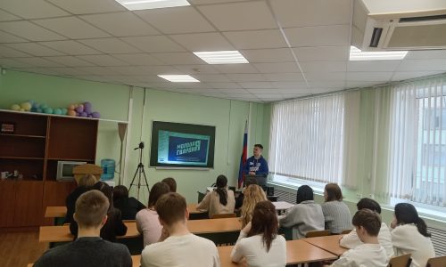 Встреча с ИО руководителя Орловского отделения «Молодой Гвардии Единой России»